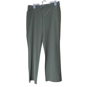 Chico’s Additions Pants Olive Green, Size 1 (M)